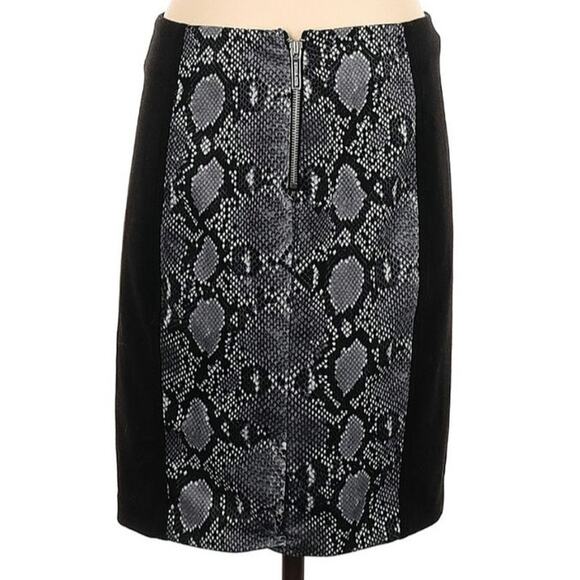 Michael Kors Color Block Snake Skirt - Picture 5 of 6